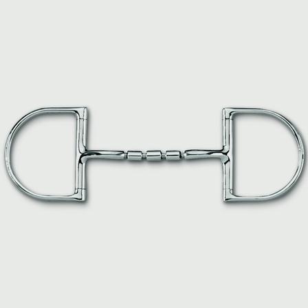 Myler Dee without Hooks with Stainless Steel Mullen Triple Barrel