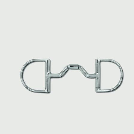Myler Dee without Hooks with Stainless Steel Ported Barrel