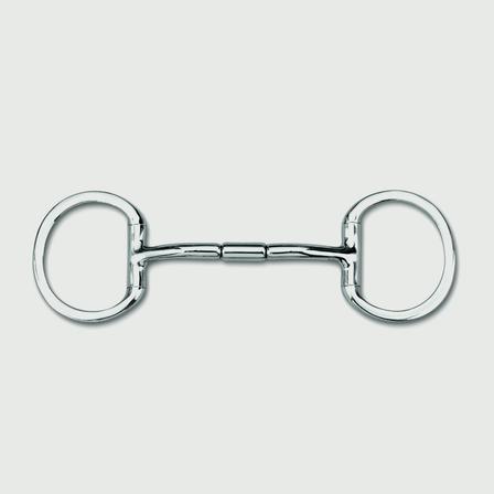 Myler Eggbutt without Hooks with Stainless Steel Mullen Barrel