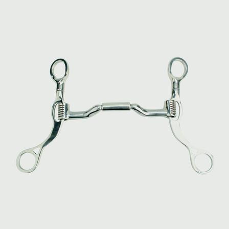 Myler MBL Short Shank and Sweet Iron Forward Tilted Port