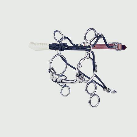 Myler Lynn McKenzie Signature Series Stainless Steel 3-Ring Combination Bit