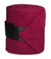 Vacs Deluxe Quality Polo Bandages BURGUNDY