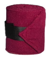 Deluxe Quality Polo Bandages - Pony Size BURGUNDY