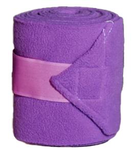 Vacs Deluxe Quality Polo Bandages - Pony Size PURPLE