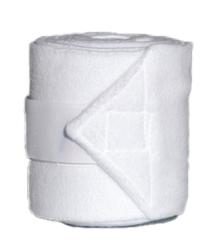 Vacs Deluxe Quality Polo Bandages - Pony Size WHITE