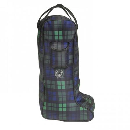 Classic Plaid Fashion Boot Bag