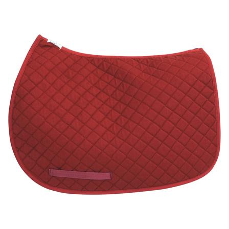 Basic Pony Saddle Pad BURGUNDY