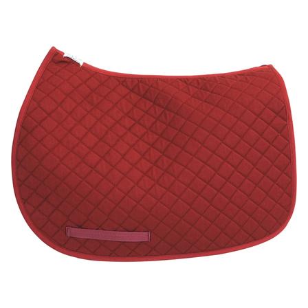 Basic Pony Saddle Pad BURGUNDY