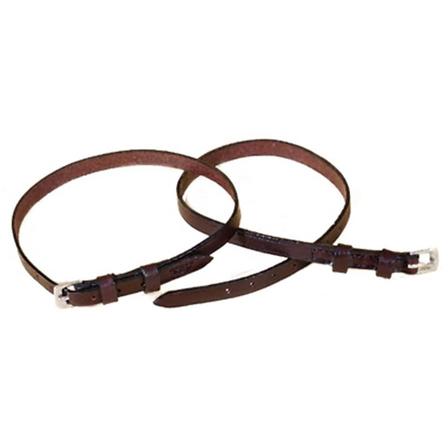 Deluxe Spur Straps With Double Keepers HAVANA