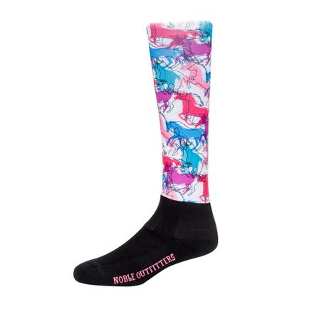 Noble Outfitters Printed Peddies Sock