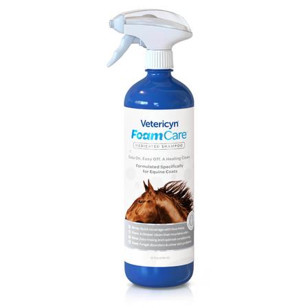 Vetericyn FoamCare Medicated Equine Shampoo