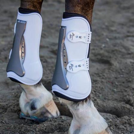 Pro Performance Open Front Boots WHITE