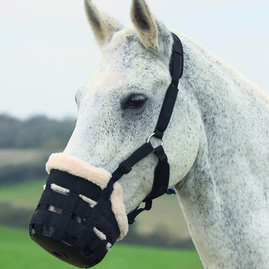  Shires Fleece Lined Grazing Muzzle