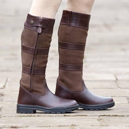 Shires Broadway Long Leather Boot