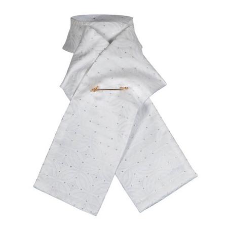 Shires Brocade Ready-Tied Stock Tie