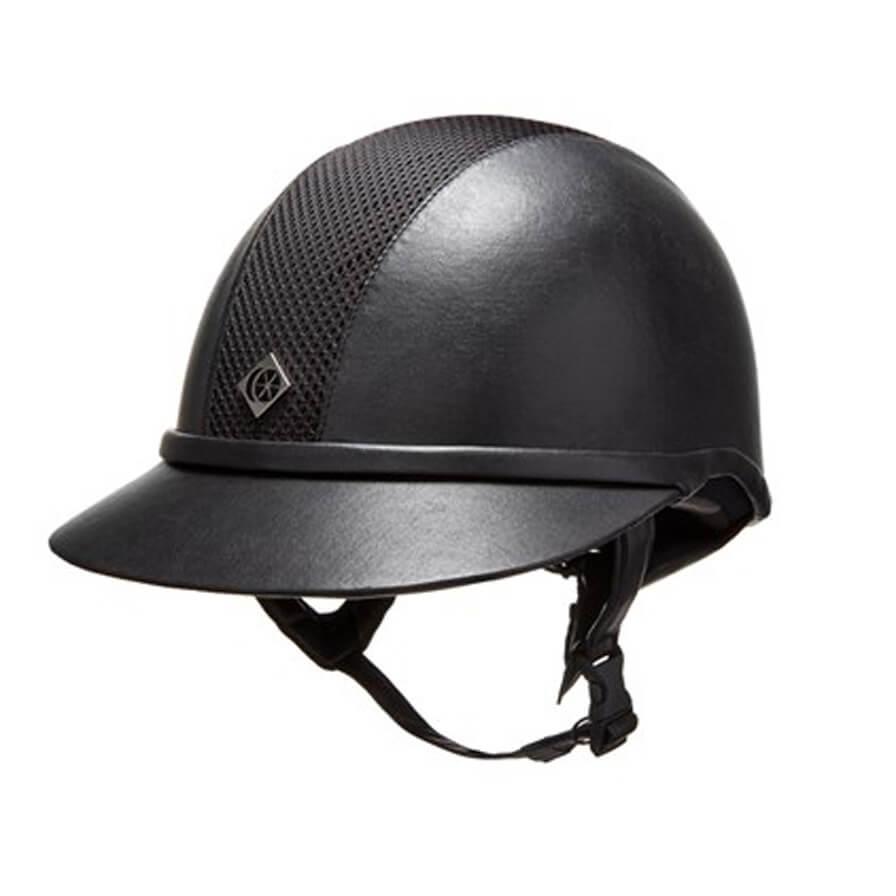 Charles Owen Sp8 Leather Look Helmet