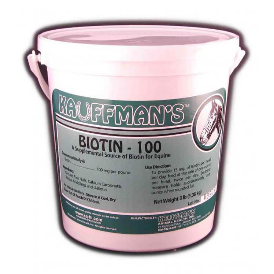 Kauffman's Biotin 100 - 3lb