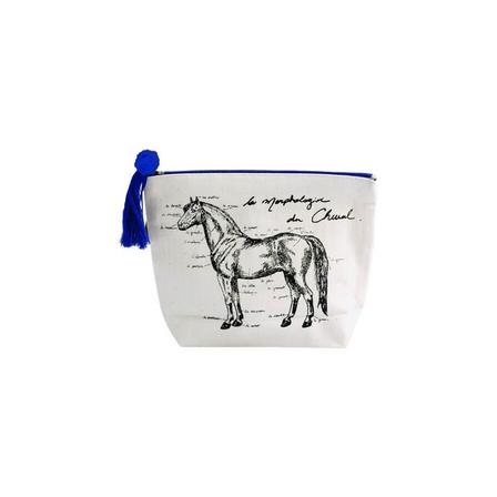 Spiced Equestrian Cheval Make Up Bag