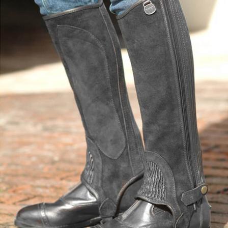 Ovation® Suede Stitched Rib Ladies' Half Chap