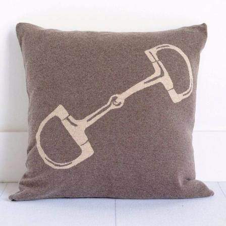 Luxe Snaffle Throw Pillow