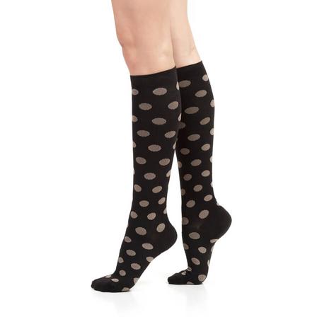Vim & Vigr Women's Polka Dots Compression Socks