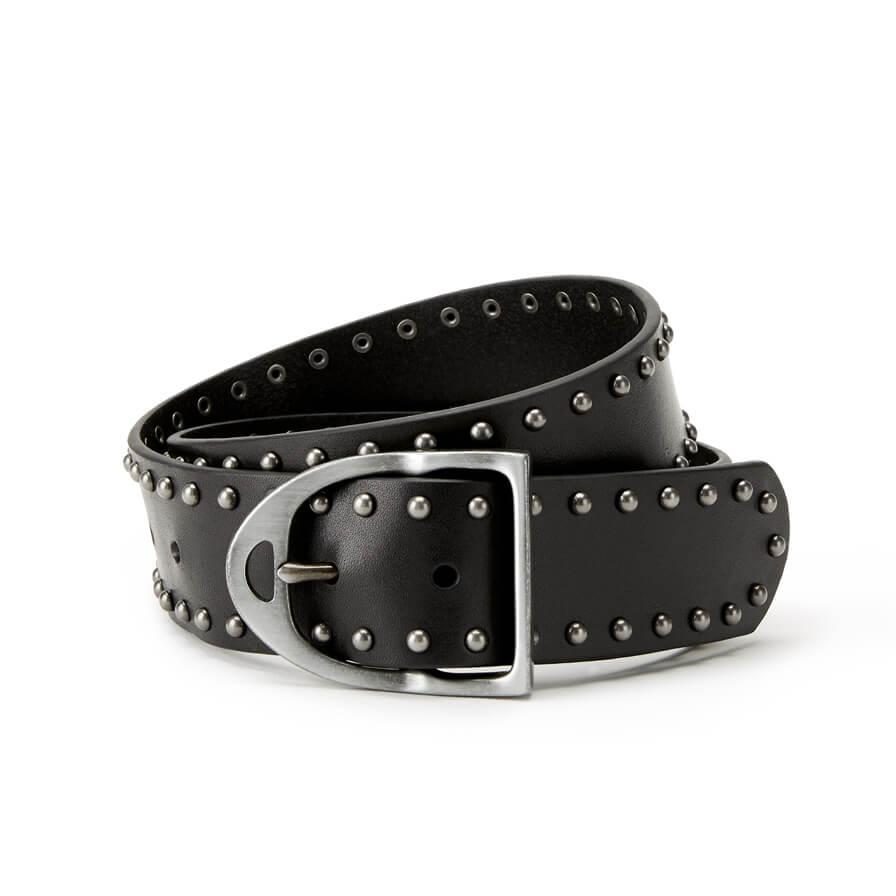 Ariat Studded Smooth Leather Belt