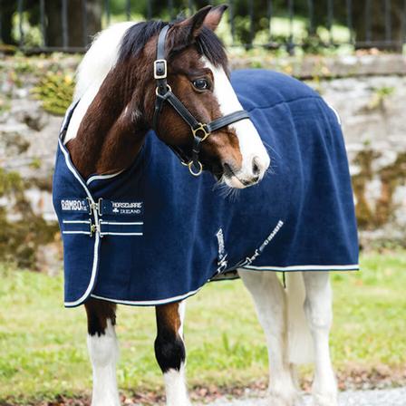 Rambo® Deluxe Fleece Pony NAVY/BEIGE