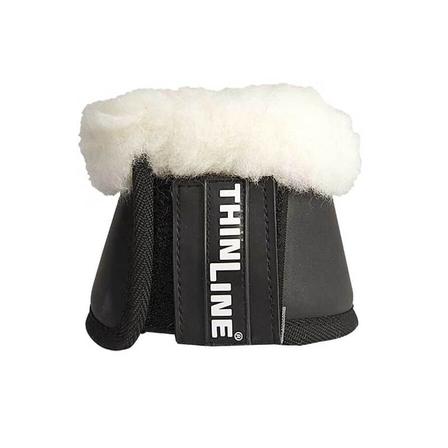 ThinLine Velcro Bell Boots with Sheepskin Trim