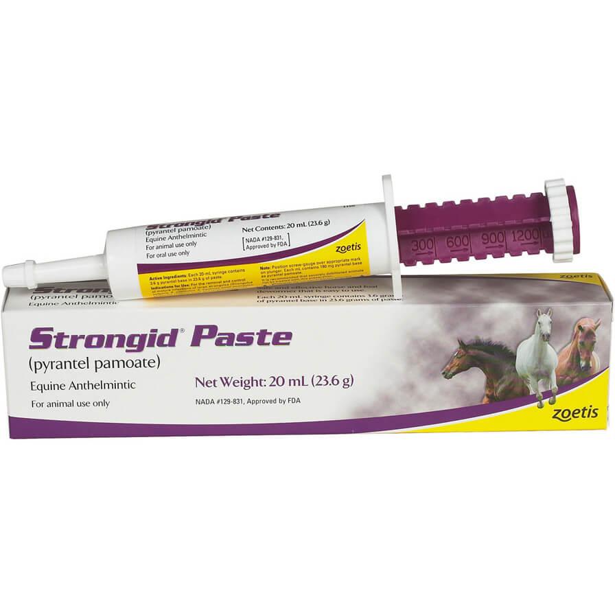 Strongid Paste Equine Dewormer