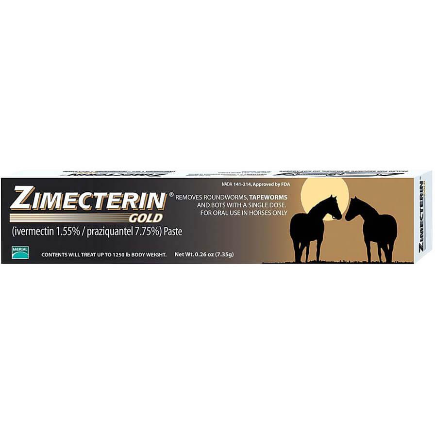 Zimecterin Gold Paste Equine Dewormer
