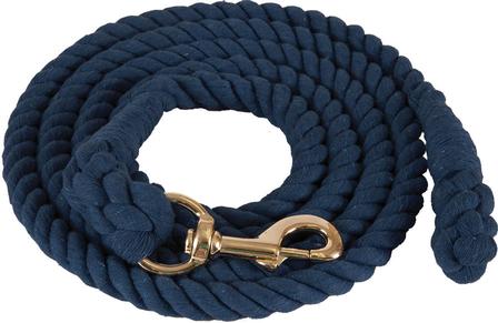 Cotton Lead with Bolt Snap NAVY