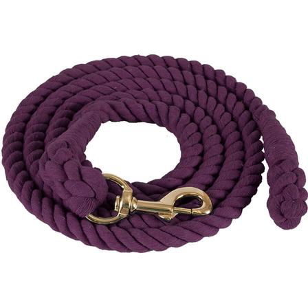 Cotton Lead with Bolt Snap PURPLE