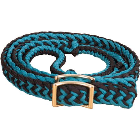 Braided Barrel Rein with Knots