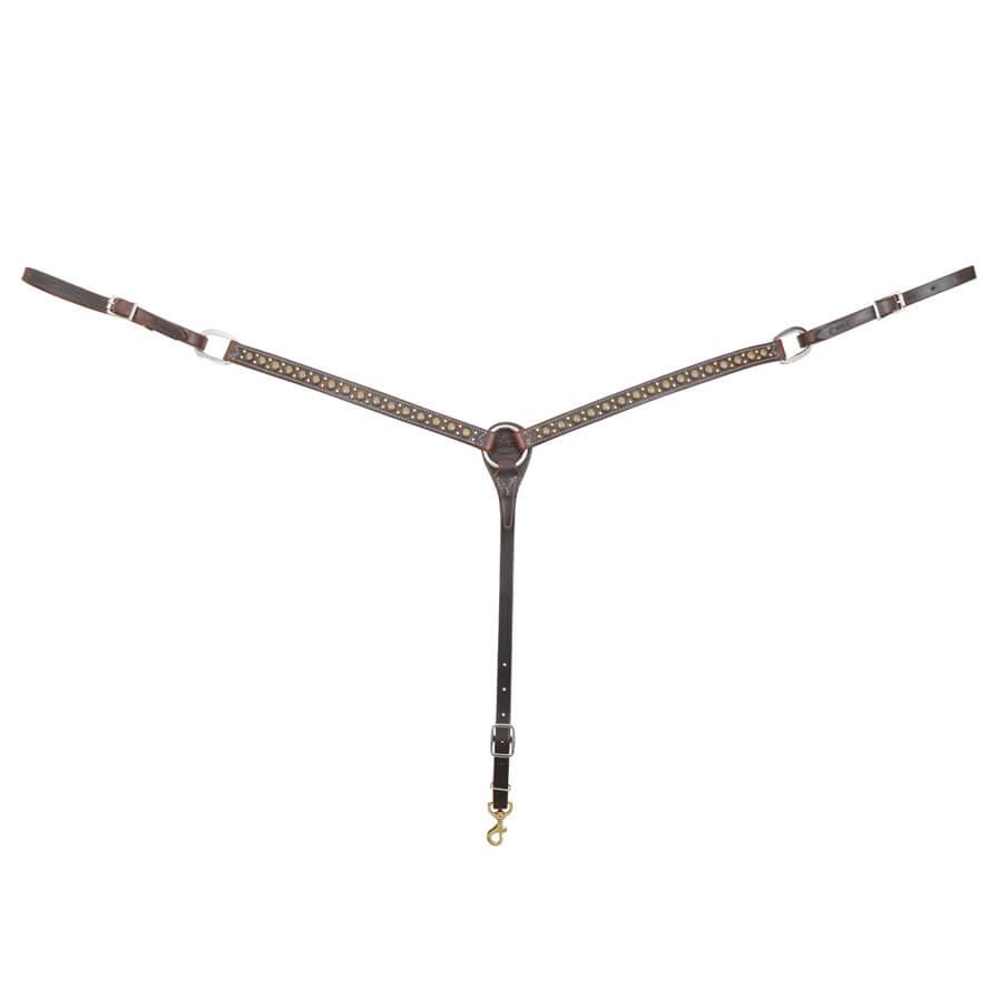Rustic Gold Sunburst Dot Breastcollar