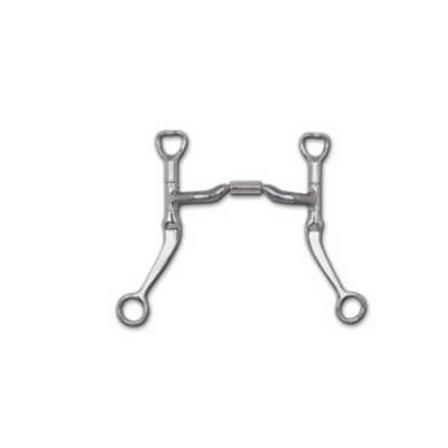 Myler Flat Shank with Sweet Iron Low Port Comfort Snaffle