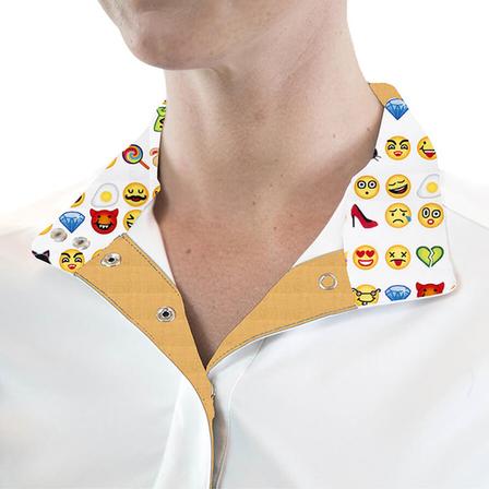 RJ Classics Girls Rebecca Jr Show Shirt with Emojis