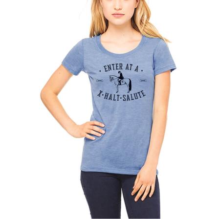 X, Halt Heathered Tee