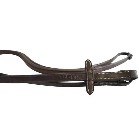 ThinLine English Reins with Stops & Stud Hooks