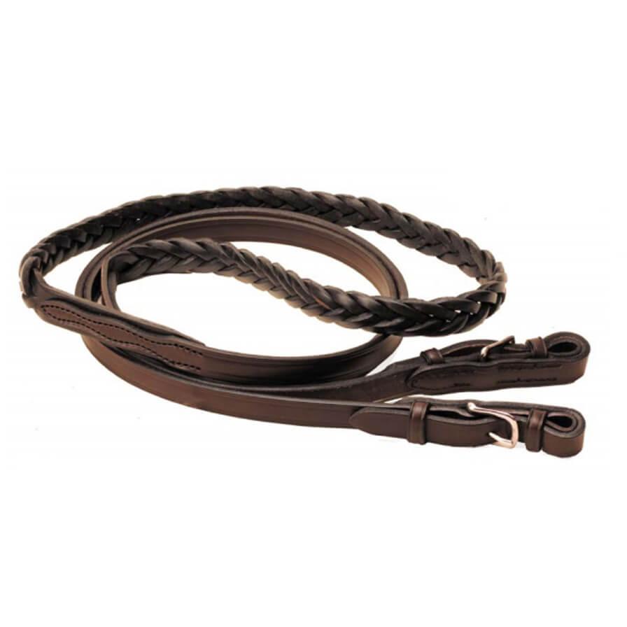 One Piece Braided Reins