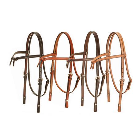 Knotted Brow and Stitched Headstall