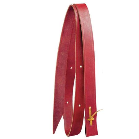 Burgundy Latigo Tie Straps