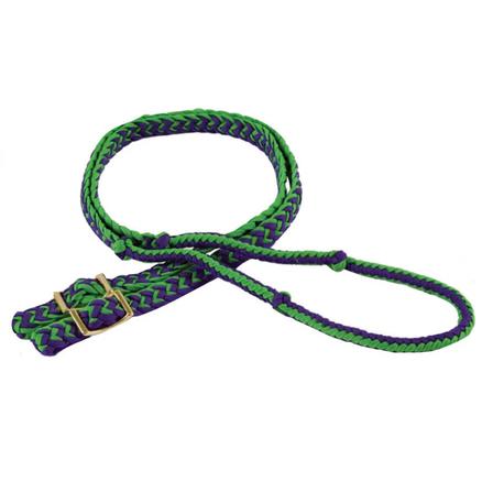 Mountain Rope Knotted Braided Barrel Rein