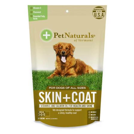 Pet Naturals of Vermont: Skin + Coat Chews for Dogs