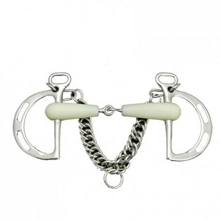Happy Mouth® Jointed Mouth Slotted Kimberwick