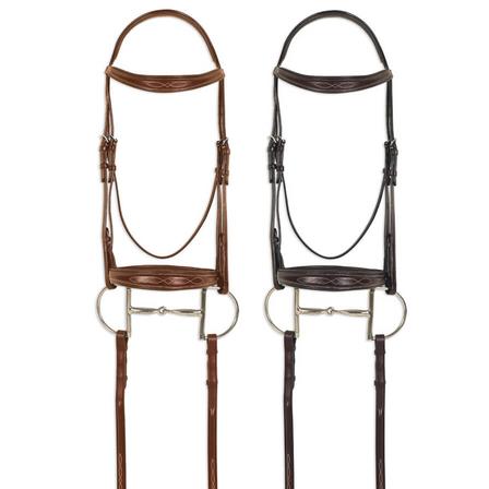 Pessoa® PRO Fancy Stitched Tapered Bridle