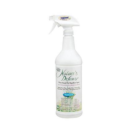 Nature's Defense® Water-Based Fly Repellent Spray - 32 Oz