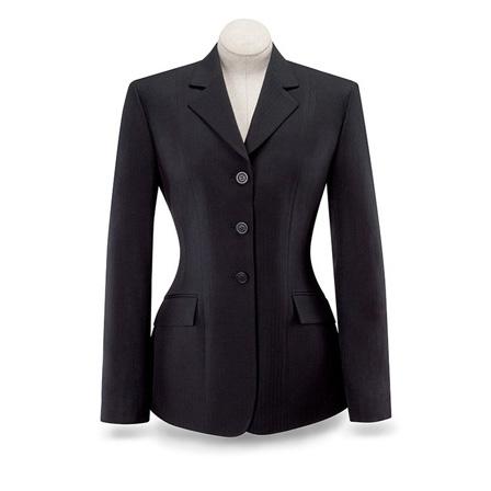 Rj Classics Girls Hampton Black Herringbone Show Coat
