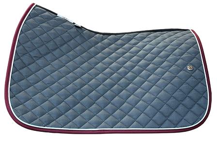 Ogilvy Baby Pad with Piping GREY/WHT/BURG