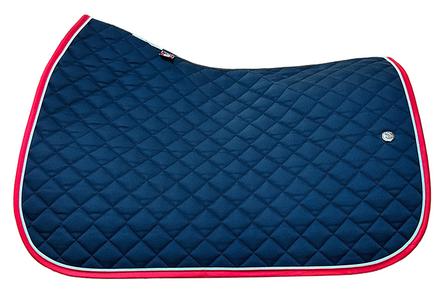 Ogilvy Baby Pad with Piping NAVY/WHITE/RED