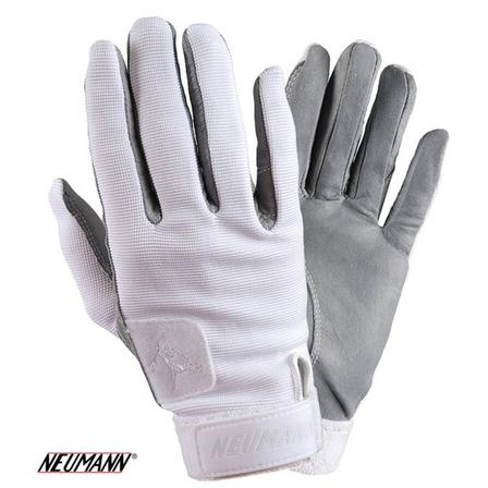 Neumann® Tackified™ Genuine Leather Summer Gloves WHITE